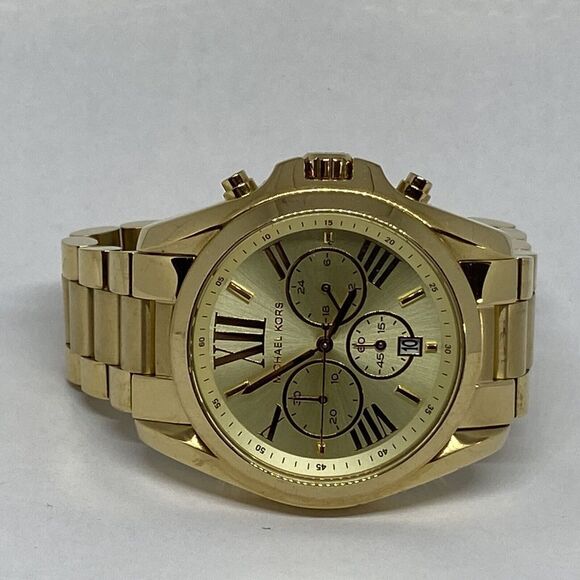 Michael Kors Bradshaw MK5605 Unisex Stainless Steel Analog Quartz Watch MP753 - Picture 7 of 12